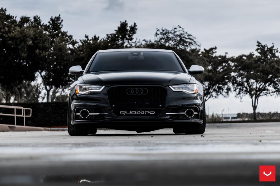 Audi S6 Sedan on Vossen Wheels (VFS6) 2017 года  (фото 2 из 14)